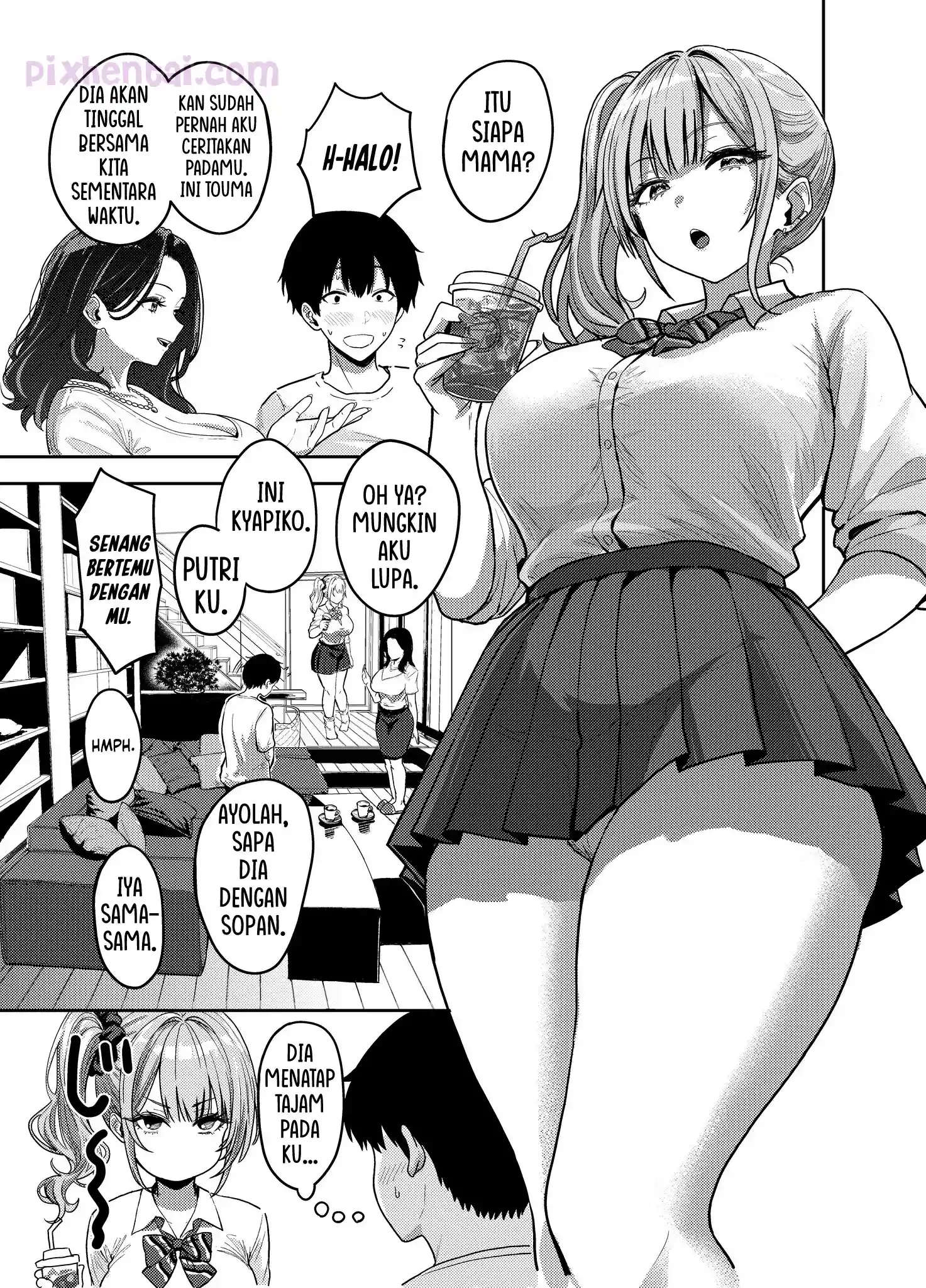 Komik hentai xxx manga sex bokep Having Tons of Bareback Sex with Gyarus part 1 page 17